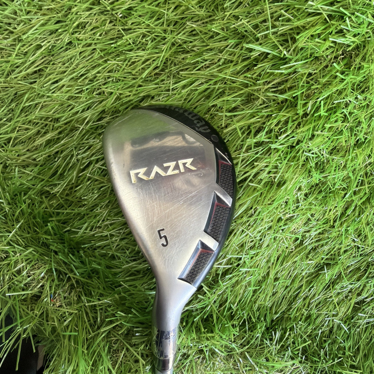 Callaway RAZR 27° 5 Hybrid LH H60G Stiff Flex Shaft 39"