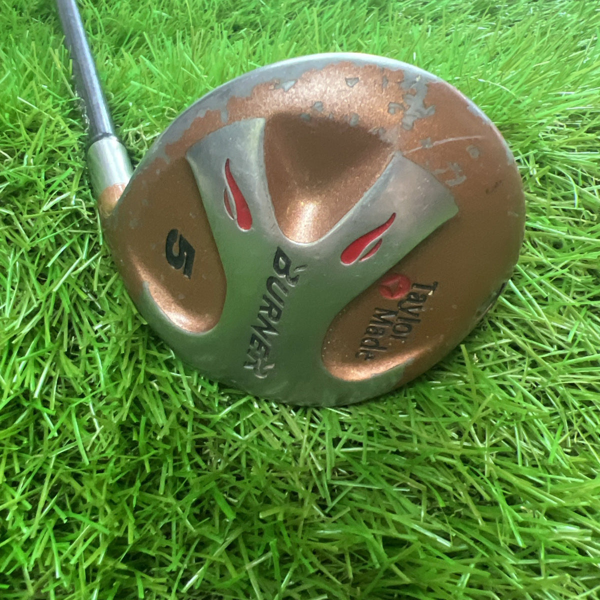 TaylorMade Burner 5 Wood RH R-80 Plus Regular Flex Shaft 40"