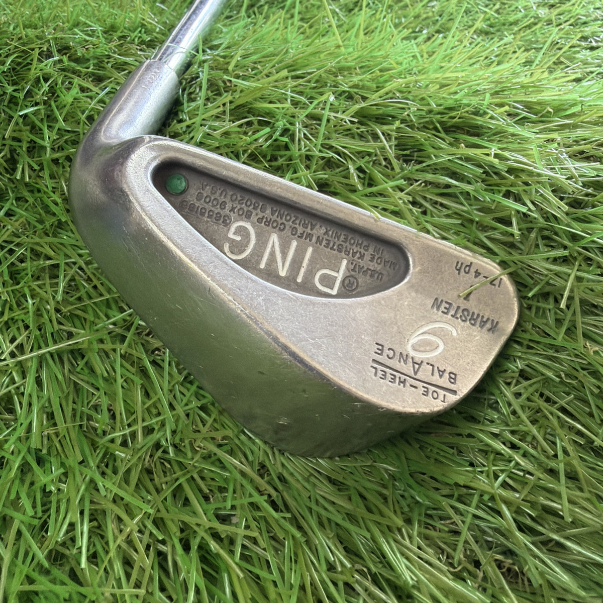 Ping Karsten I 9 Iron Green Dot RH Steel Shaft 35.5"