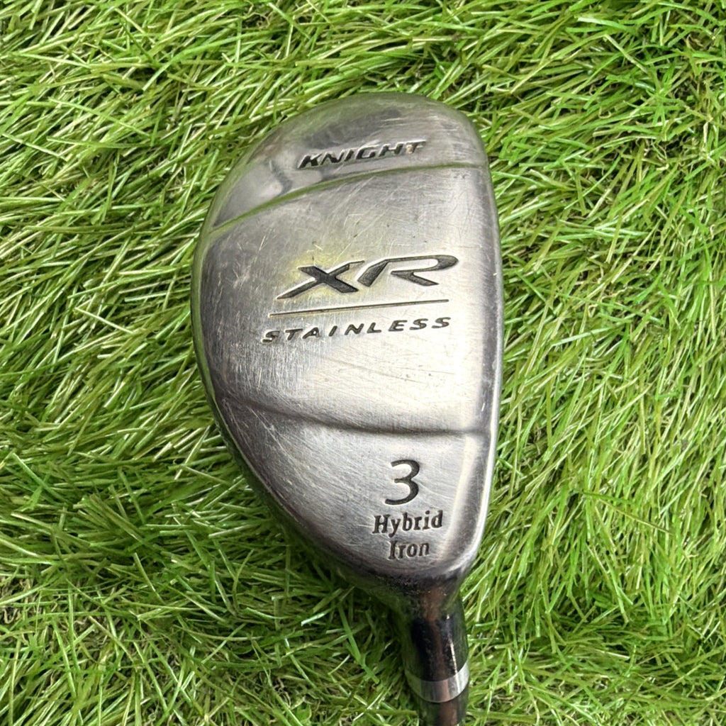 Knight XR Stainless 3 Hybrid Iron RH Regular Flex Steel Shaft 39"