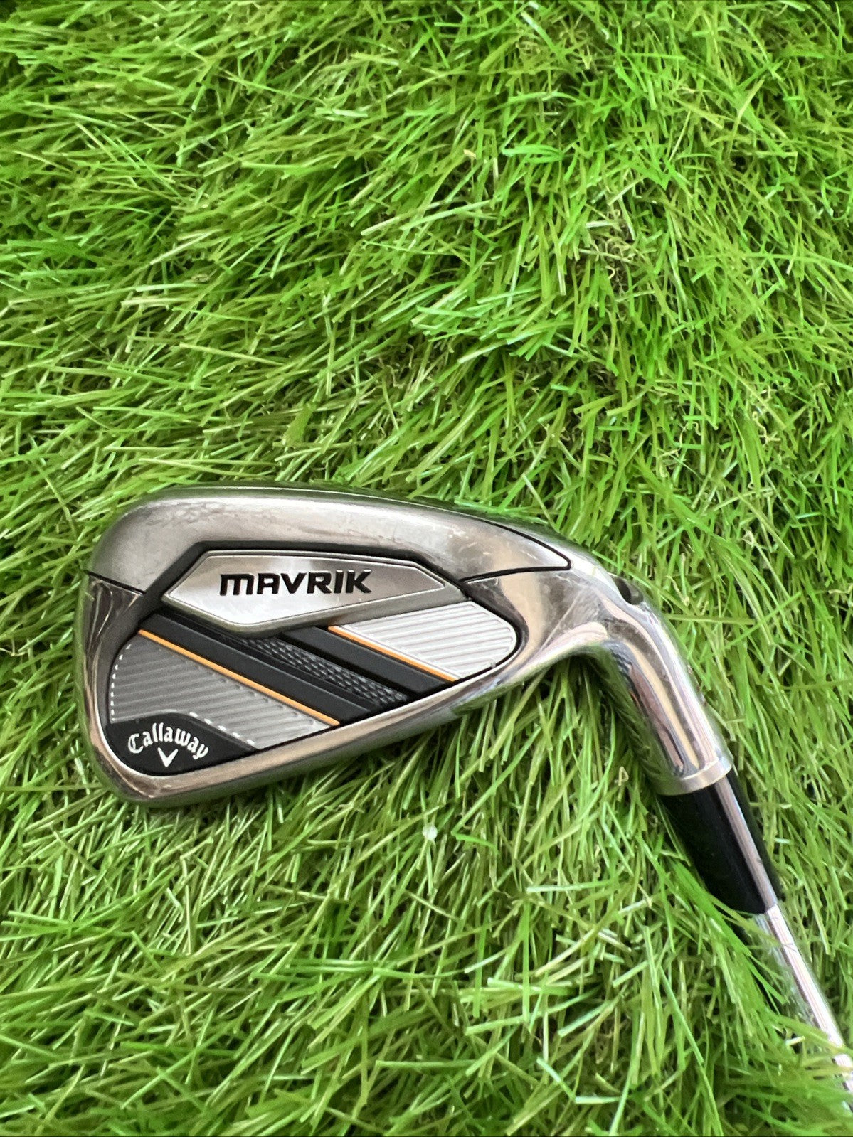 Callaway Mavrik 7 Iron FL2 Fitting Iron RH Elevate 95 Stiff Flex Shaft 37.5"