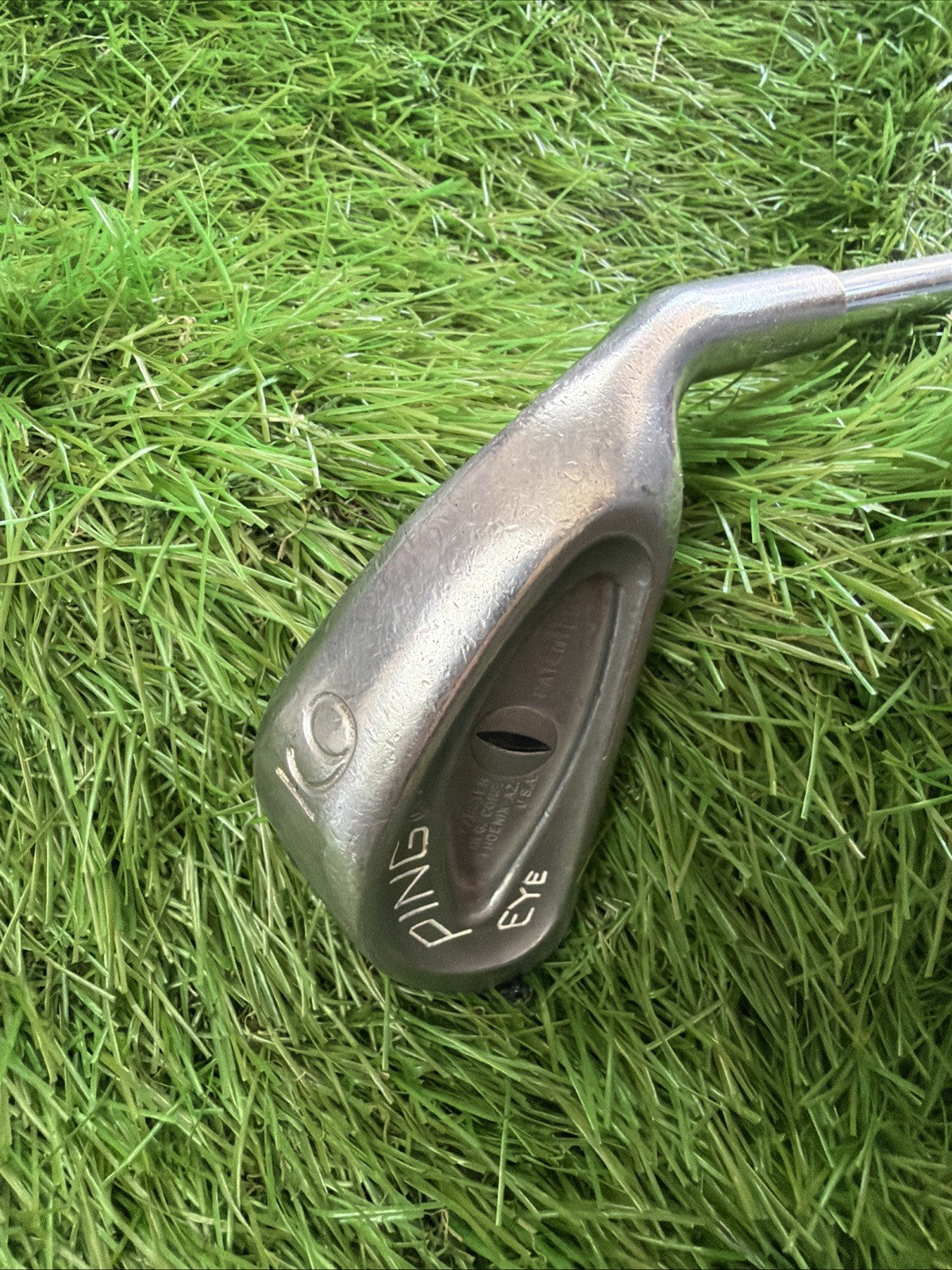 Ping Eye 9 Iron (Cat Eye) Black Dot RH ZZ Lite Stiff Flex Shaft 36"