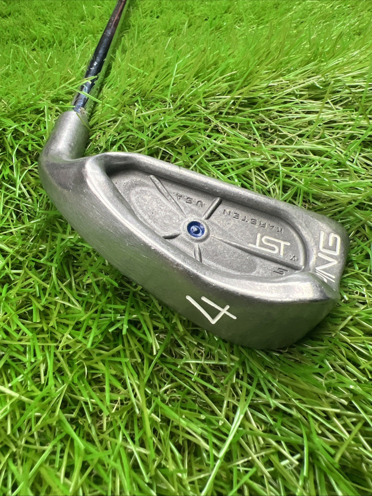 Ping ISI 4 Iron Blue Dot RH Cushin JZ Stiff Flex Shaft 38.5"