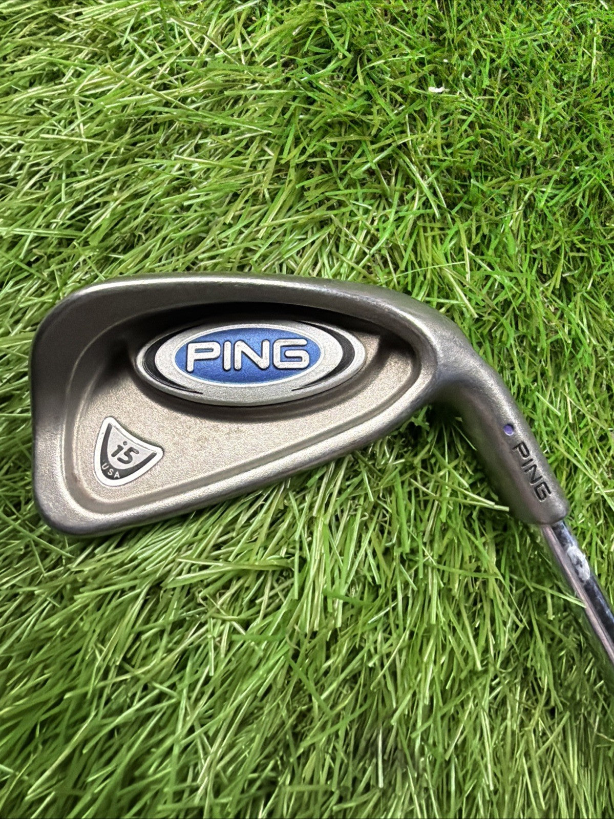 Ping i5 5 Iron Purple Dot RH Steel Shaft 38.5"