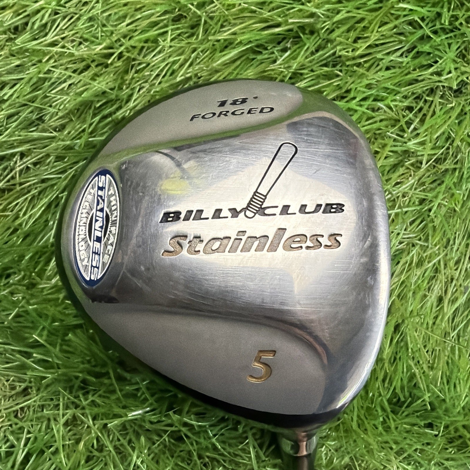 Billy Club 18° 5 Wood RH ALDILA Intermediate Flex Graphite Shaft 42.5"