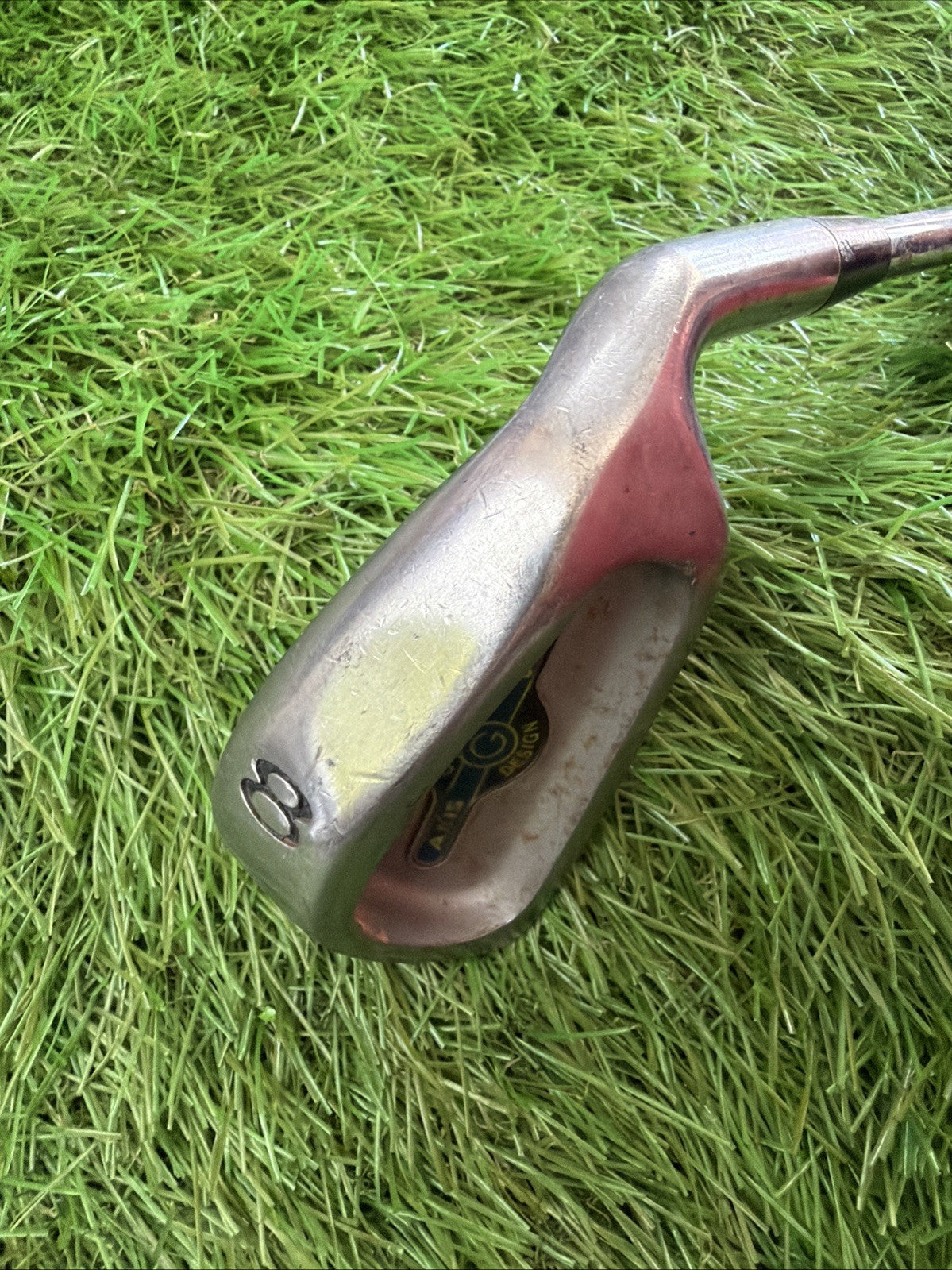 Axis Tour 8 Iron Oversize RH Apollo Regular Flex Steel Shaft 36.5"