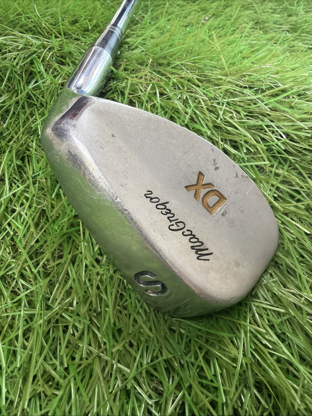 Vintage MacGregor DX Sand Wedge RH Stiff Flex Steel Shaft 35.75"