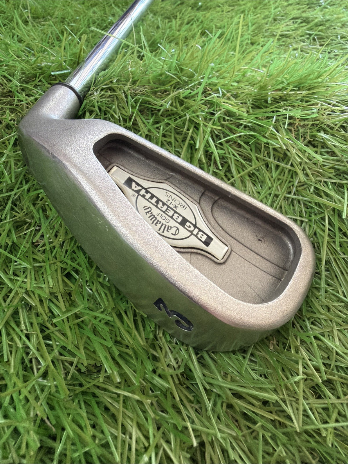 Callaway Big Bertha X-12 3 Iron RH Memphis 10 '98 Uniflex Shaft 39"