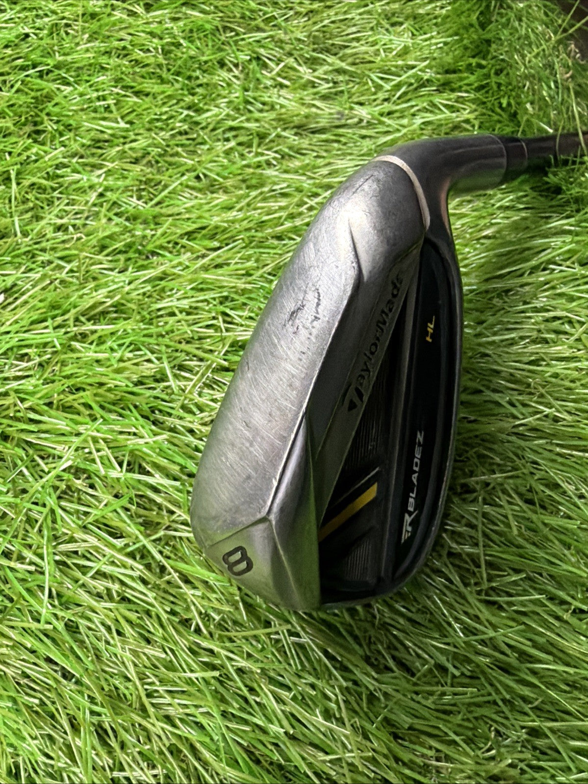 TaylorMade RBladez HL 8 Iron RH 65g Regular Flax Graphite Shaft 37"