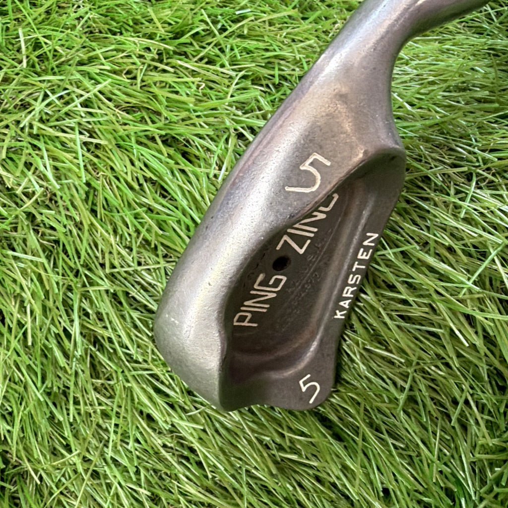 Vintage Ping Zing 5 Iron Black Dot RH Ping KT-M Stiff Flex Shaft 38"