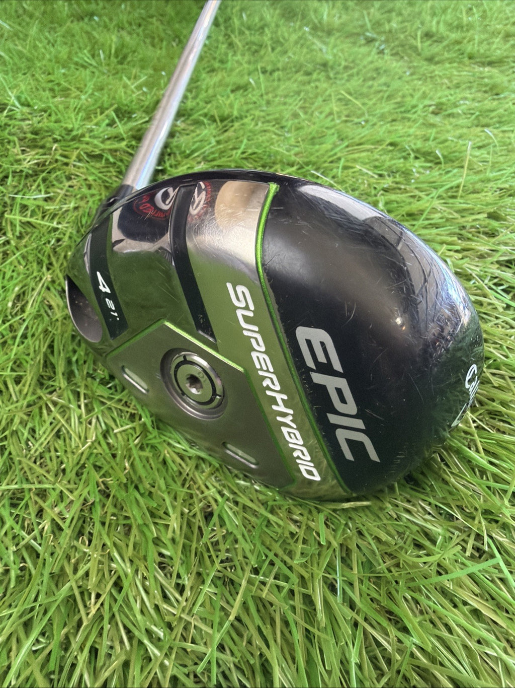 Callaway Epic SuperHybrid 21° 4H Adj Loft RH SpeedFiber fc75HY F4 Stiff Flex 40"