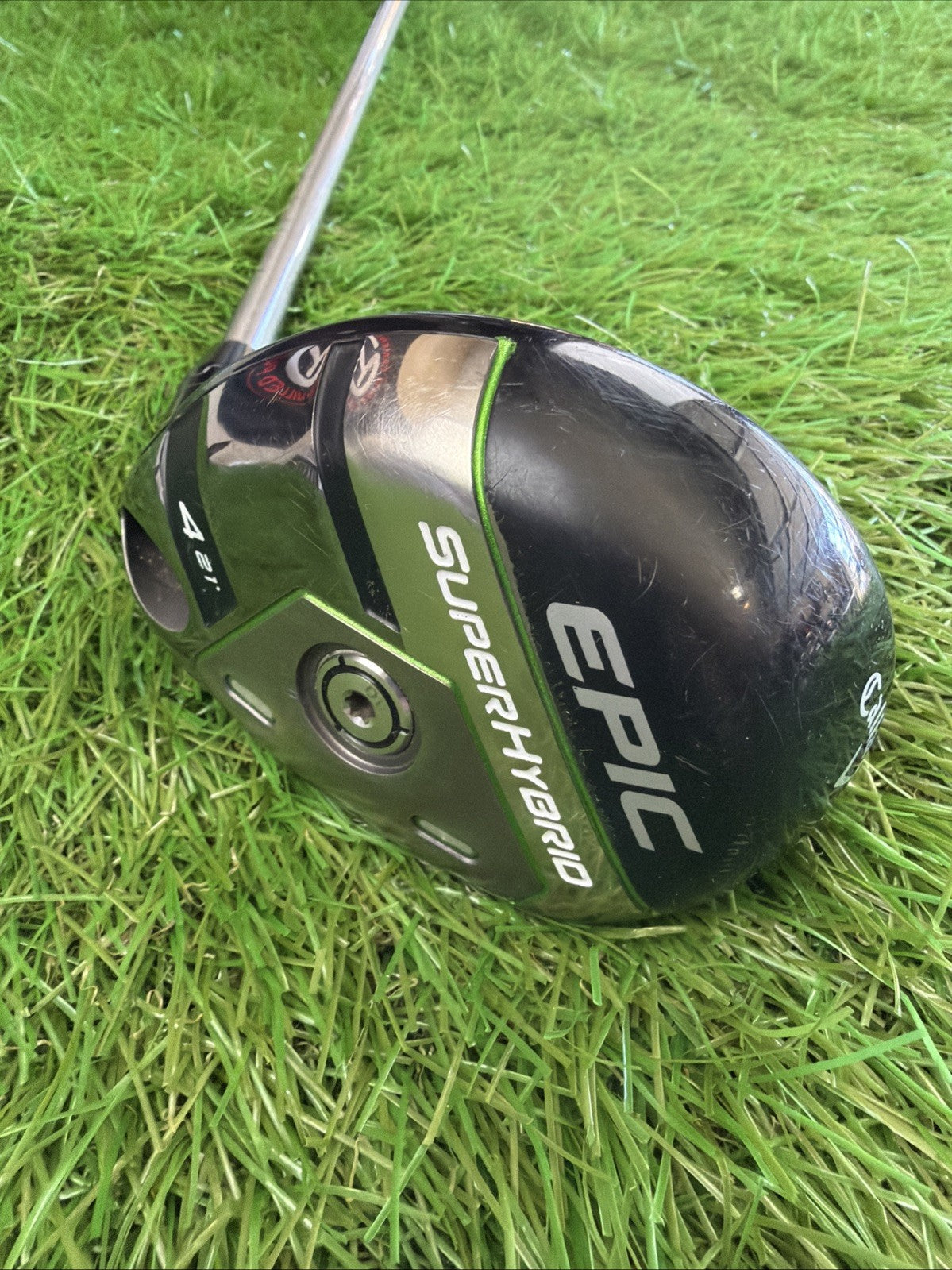 Callaway Epic SuperHybrid 21° 4H Adj Loft RH SpeedFiber fc75HY F4 Stiff Flex 40"