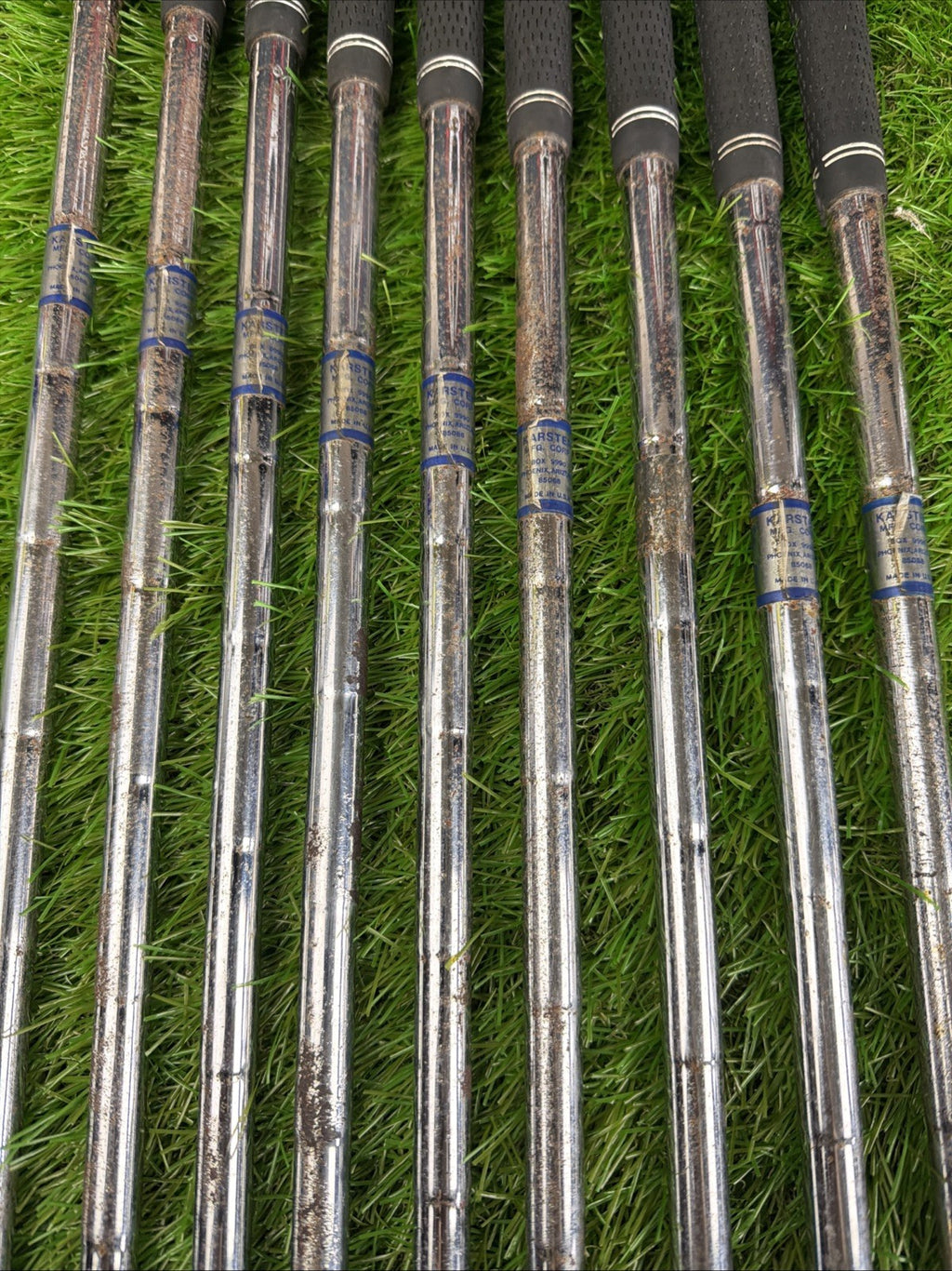 Ping Eye "Cat Eye" Iron Set (2-PW) Black Dot RH ZZ Lite Siff Flex Shafts