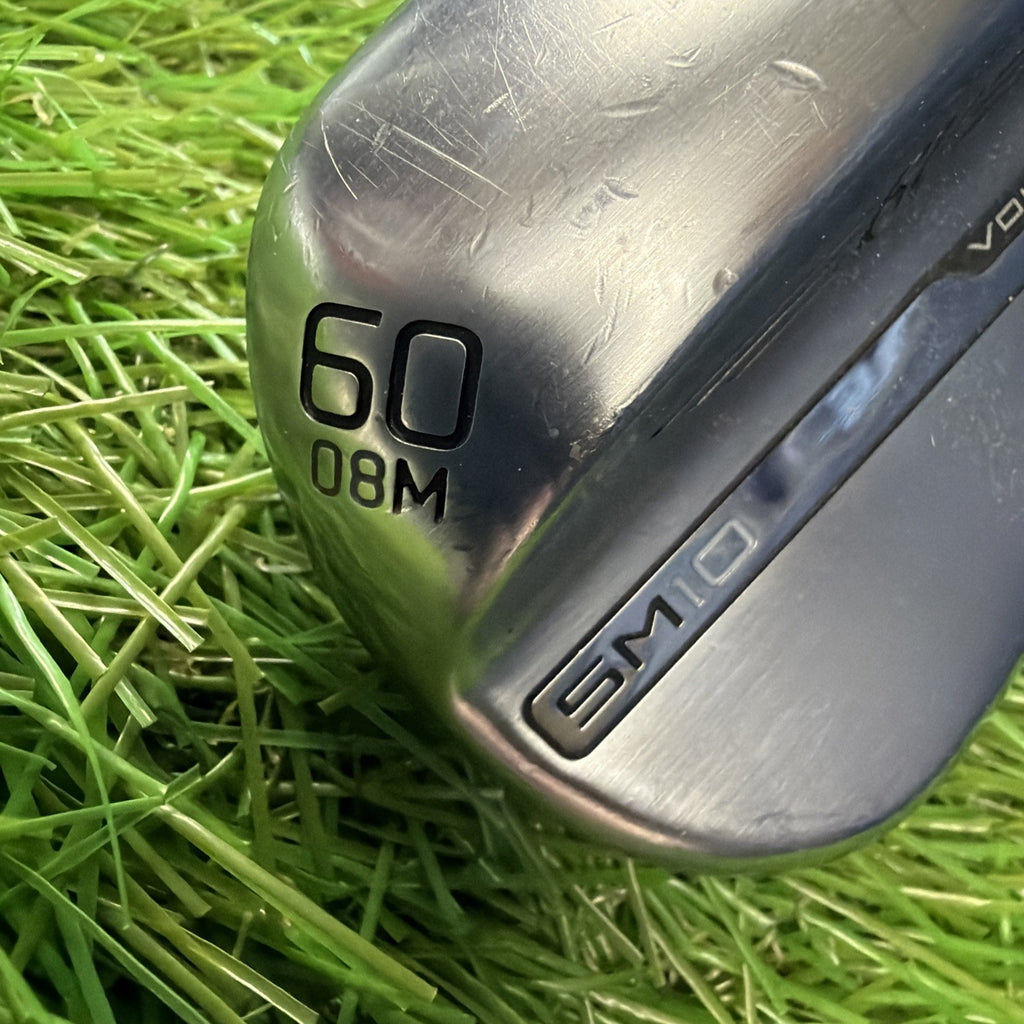 Titleist Vokey SM10 60° 08M Wedge RH Wedge Flex Steel Shaft 35"