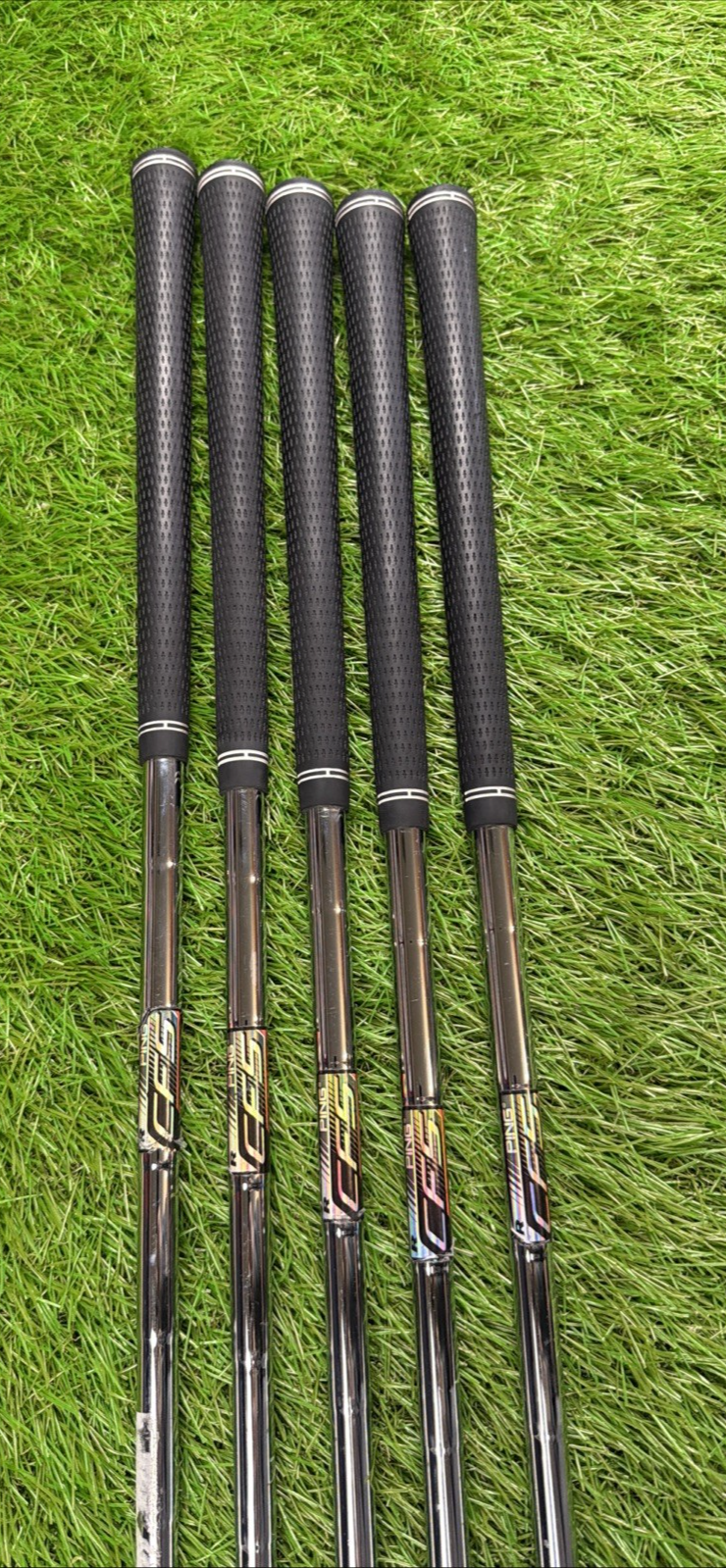 Ping i Series E-1 Iron Set 7-U Wedge Green Dot RH CFS Distance Reg Flex