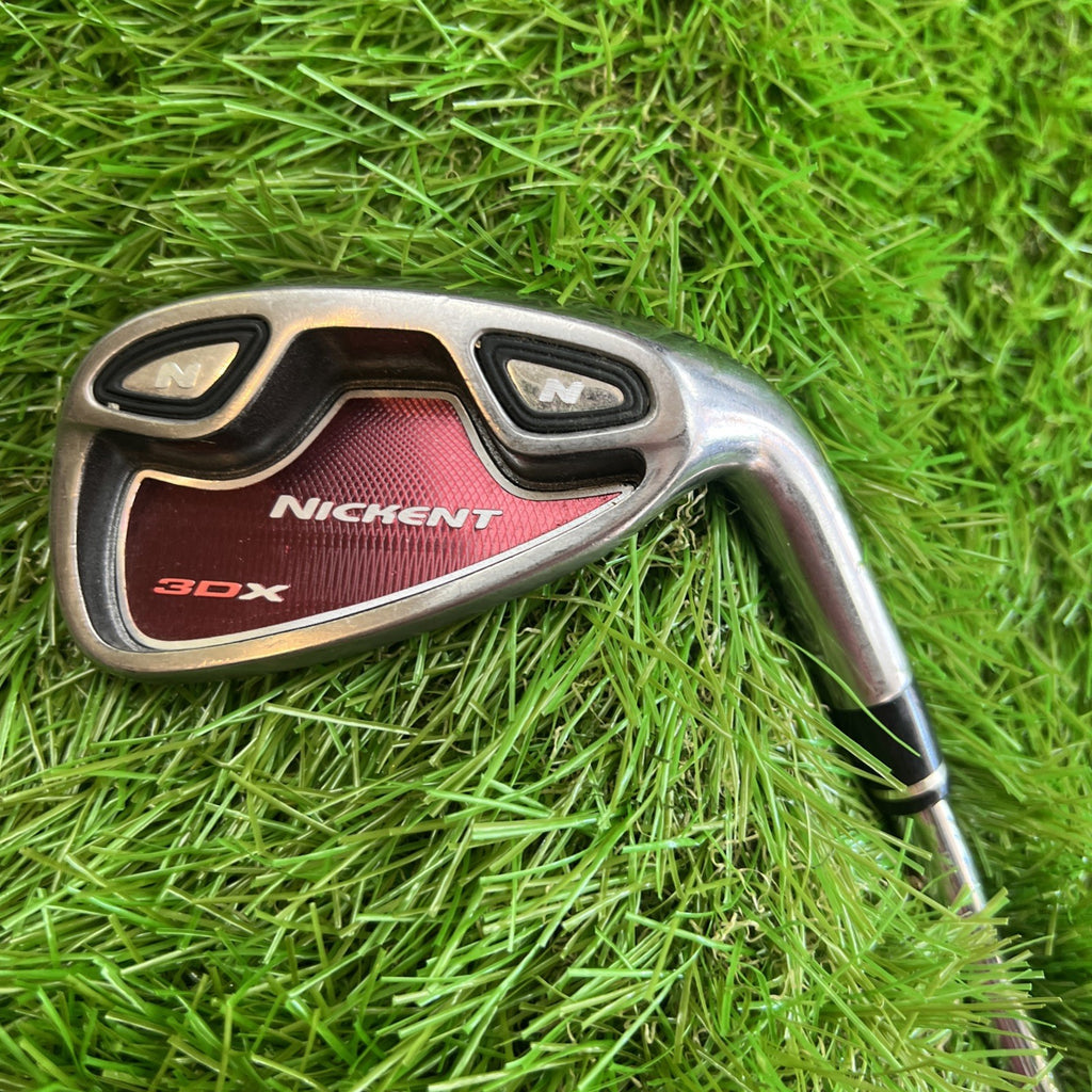 Nickent 3DX 8 Iron RH Uniflex Steel Shaft Jumbo Grip 36.5"