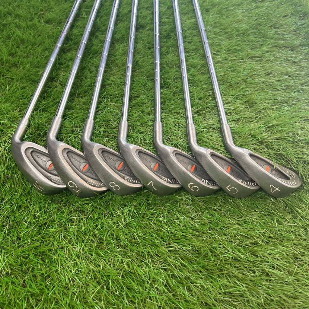 Vintag Ping "Cat Eye" Iron Set 4-PW Orange Dot RH ZZ Lite Stiff Flex Shafts