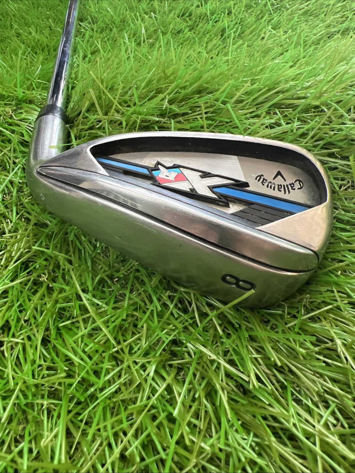 Callaway XR OS 8 Iron RH Project X LZ 95 5.5 Regular Plus Flex Shaft 36.5"