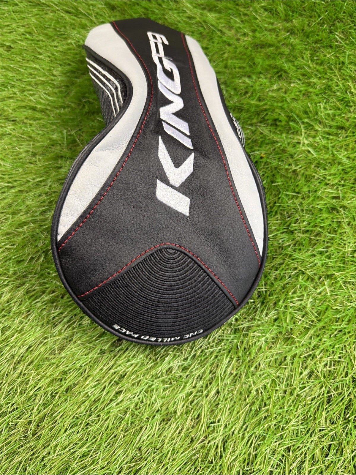 King Cobra F9 Driver Headcover Black / White