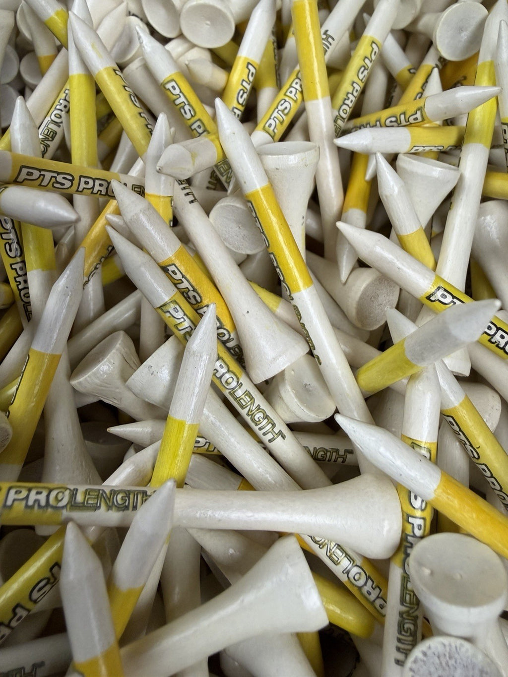 New 2 3/4" (70mm) Wood PTS Pride Professional Tee System Golf Tees 2.75"