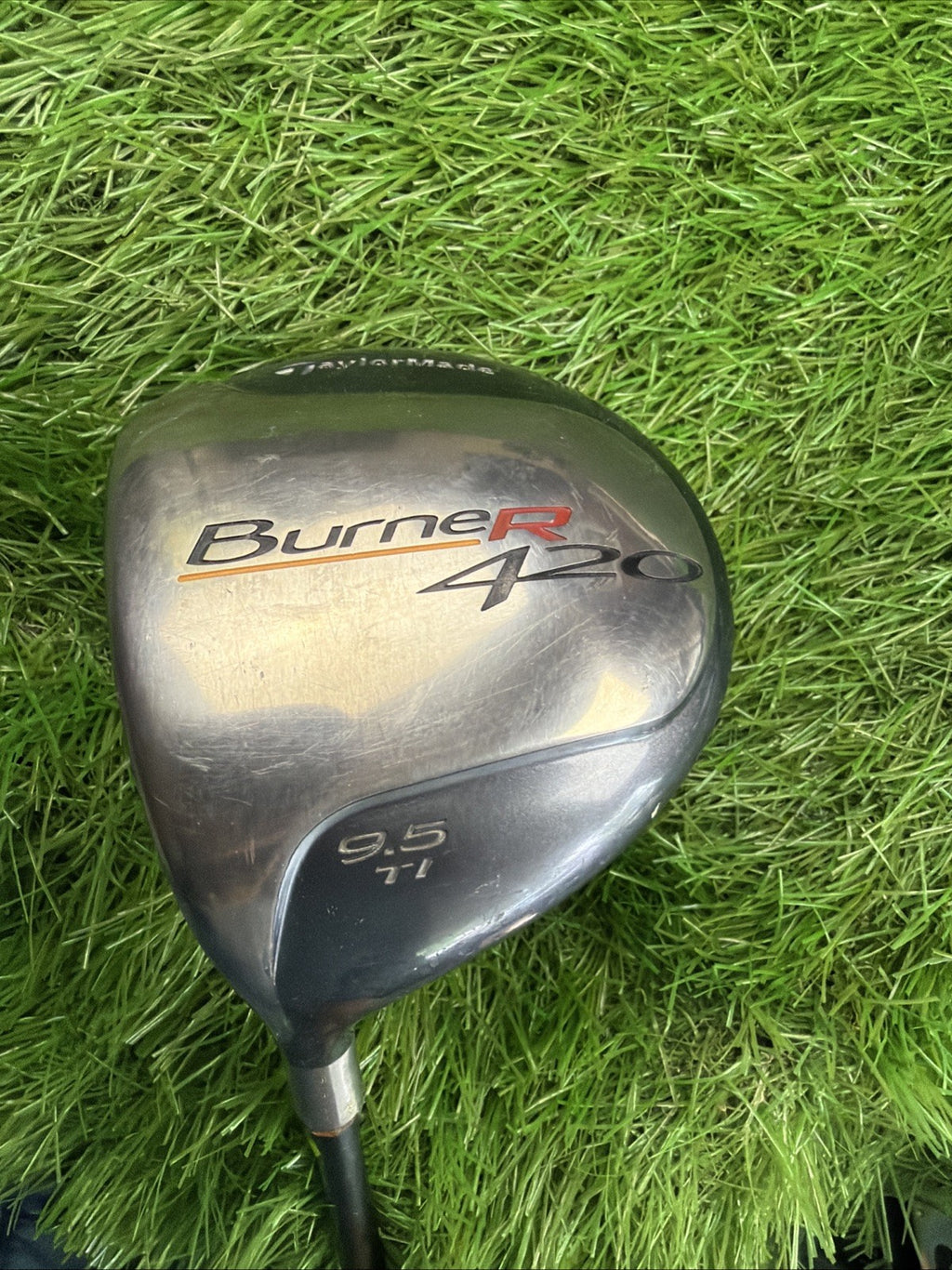 TaylorMade Burner 420 9.5° Ti Driver LH 60g Stiff Flex Shaft 45"