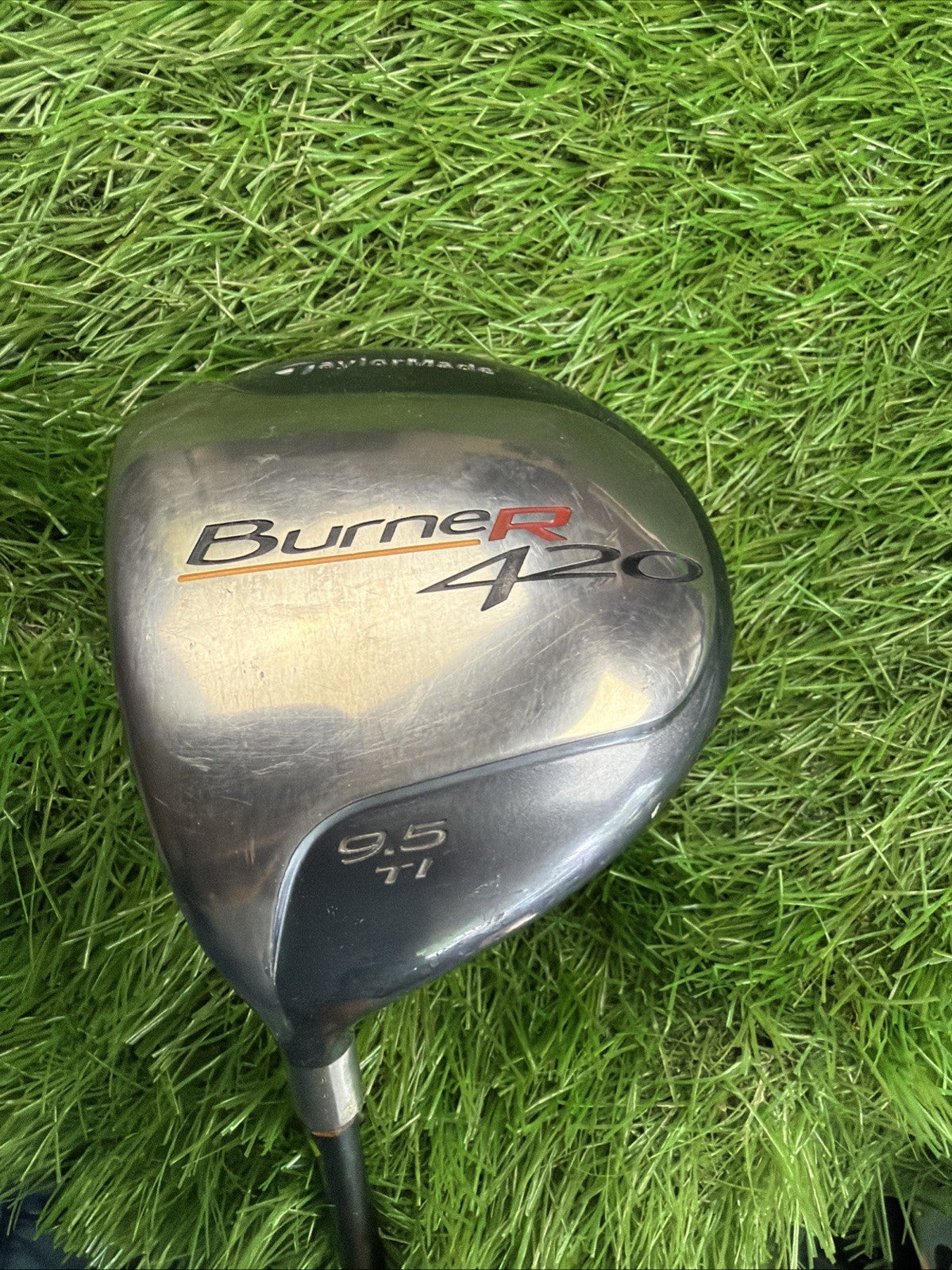 TaylorMade Burner 420 9.5° Ti Driver LH 60g Stiff Flex Shaft 45"