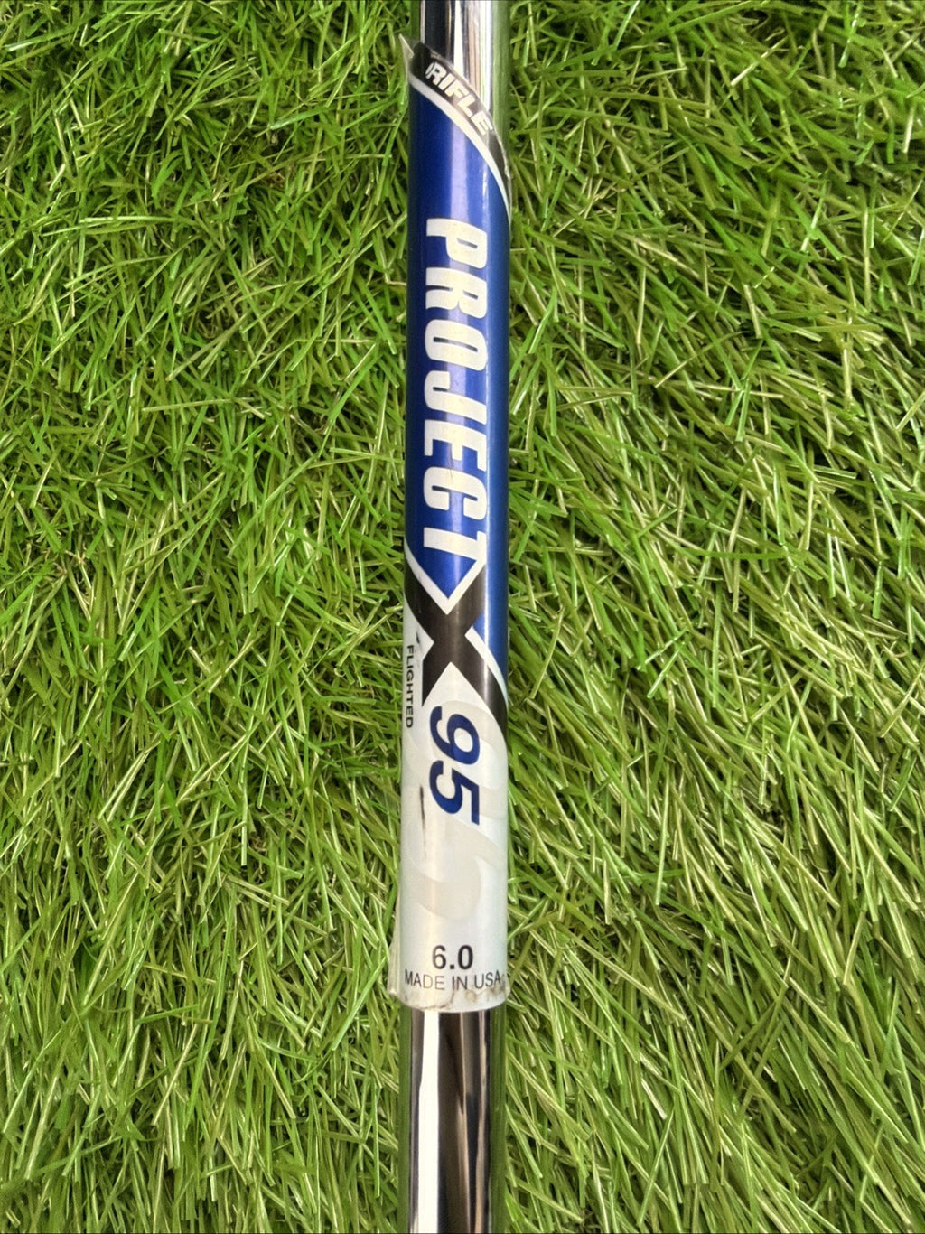 Callaway X Hot Pro 6 Iron RH Project X 95 6.0 Stiff Flex Shaft 37.75"