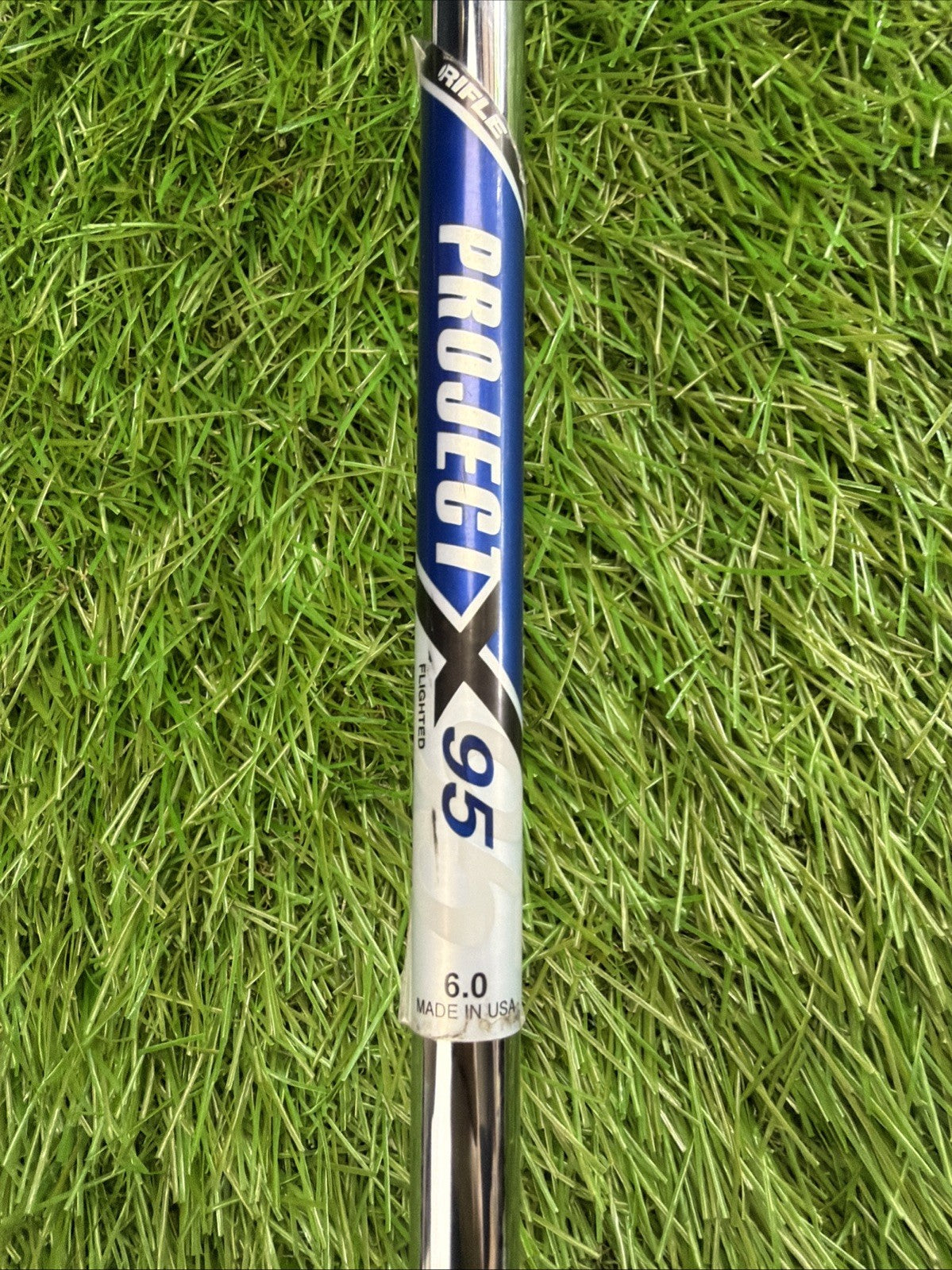 Callaway X Hot Pro 6 Iron RH Project X 95 6.0 Stiff Flex Shaft 37.75"