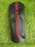 Driver Headcover Remove Before Flight Black