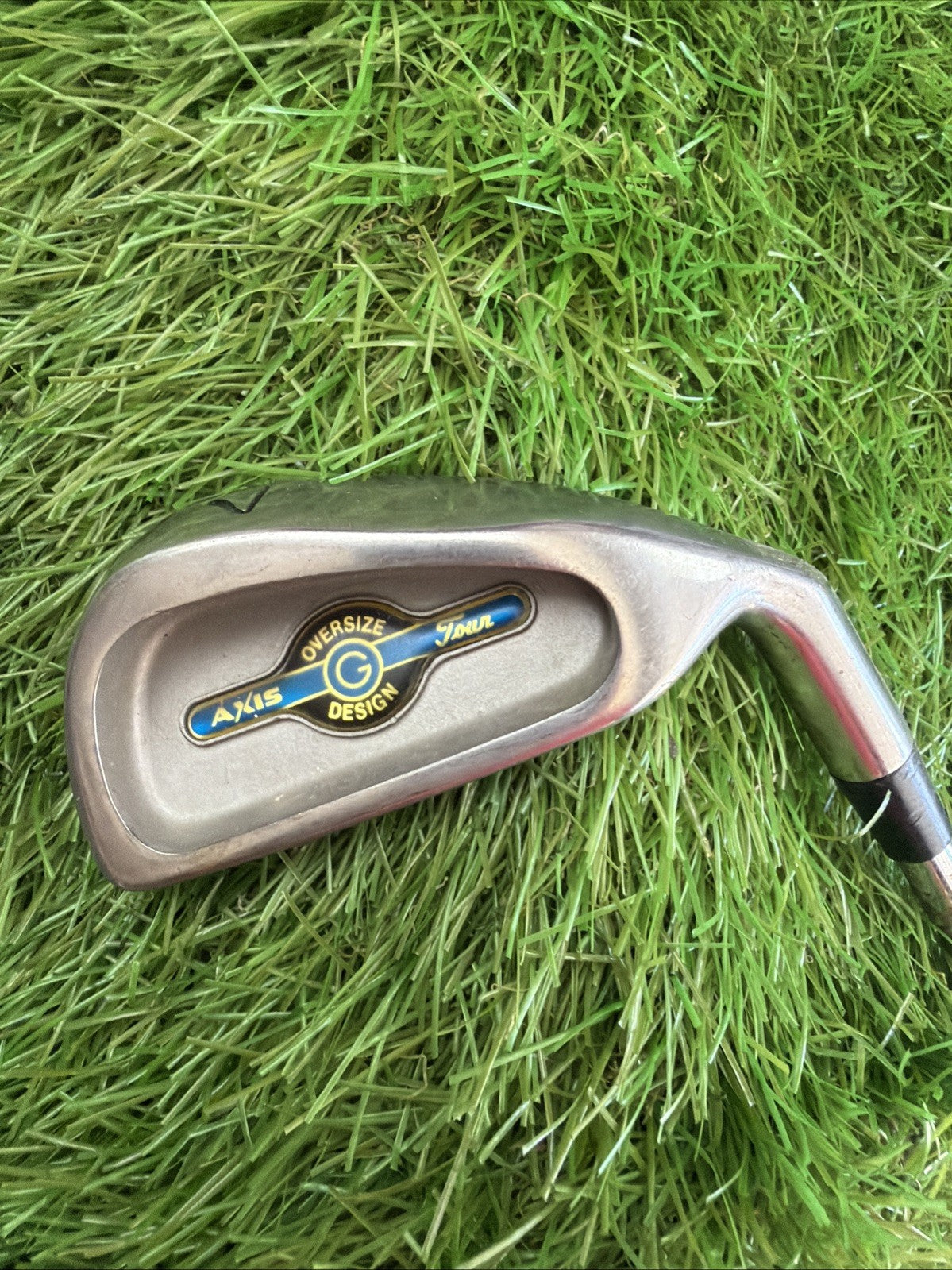 Axis Tour 7 Iron Oversize RH Apollo Regular Flex Steel Shaft 37"