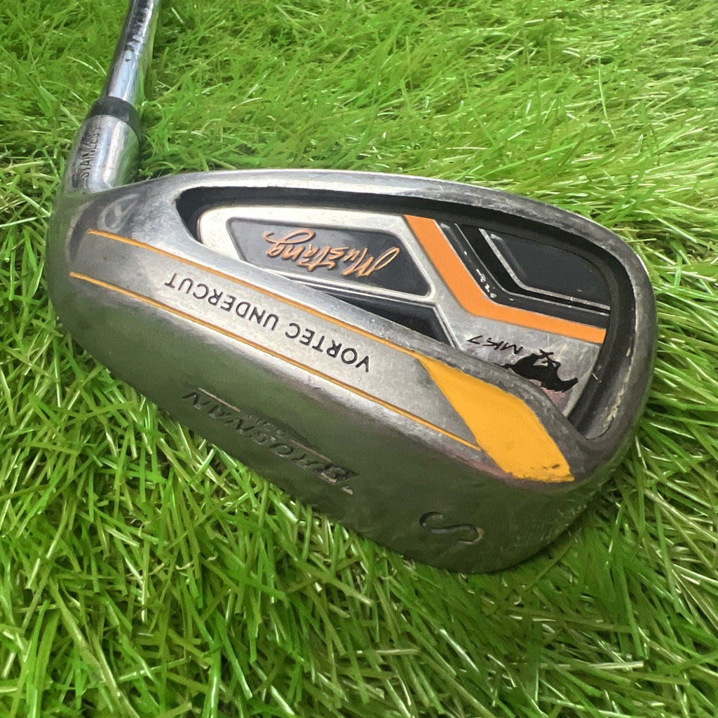 Rare Brosnan Mustang MK7 Sand Wedge Vortec Undercut RH Steel Shaft 35.5"