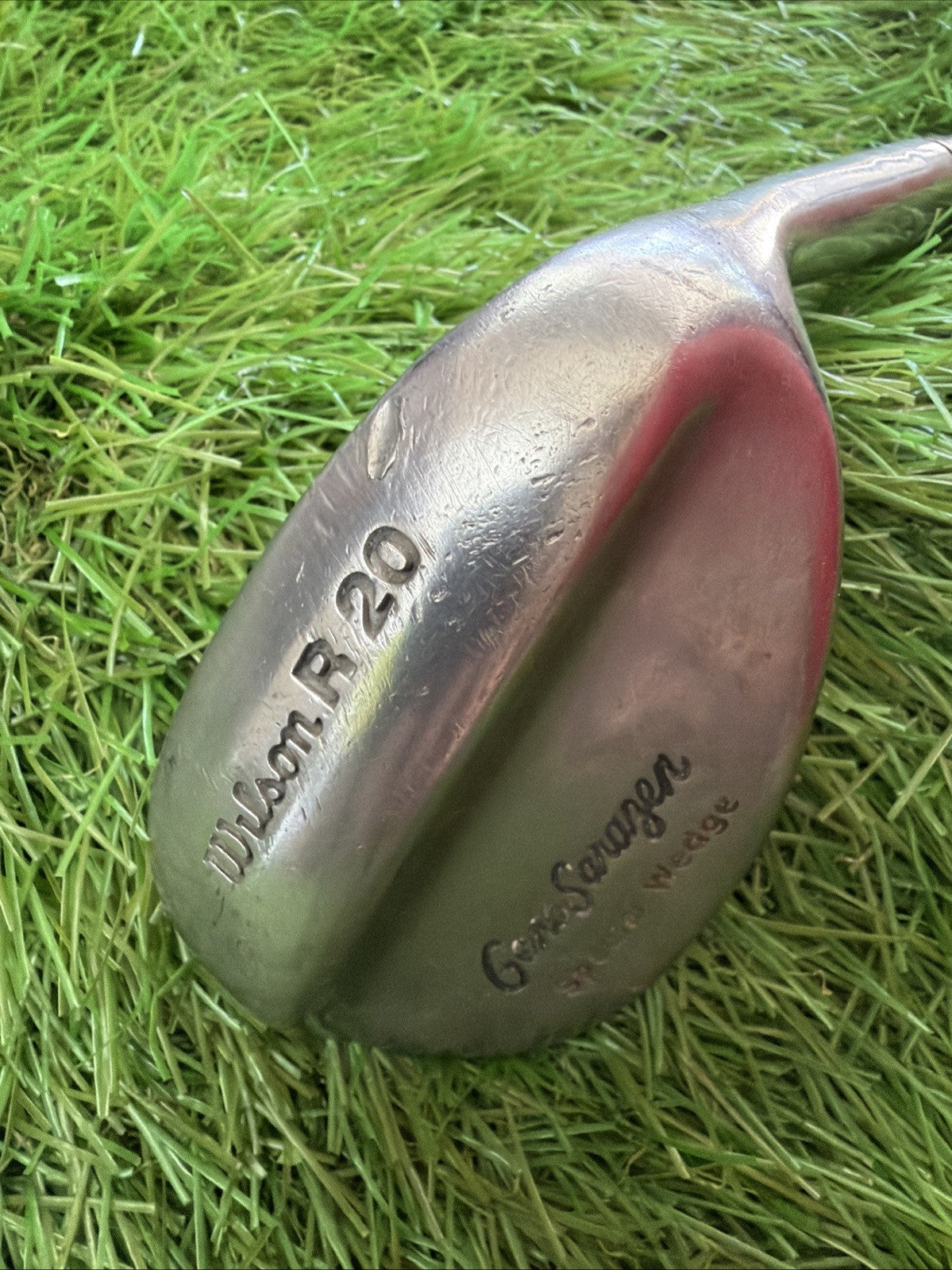 Vintage Wilson R-20 Gene Sarazen Special Wedge RH Steel Shaft 34.75"