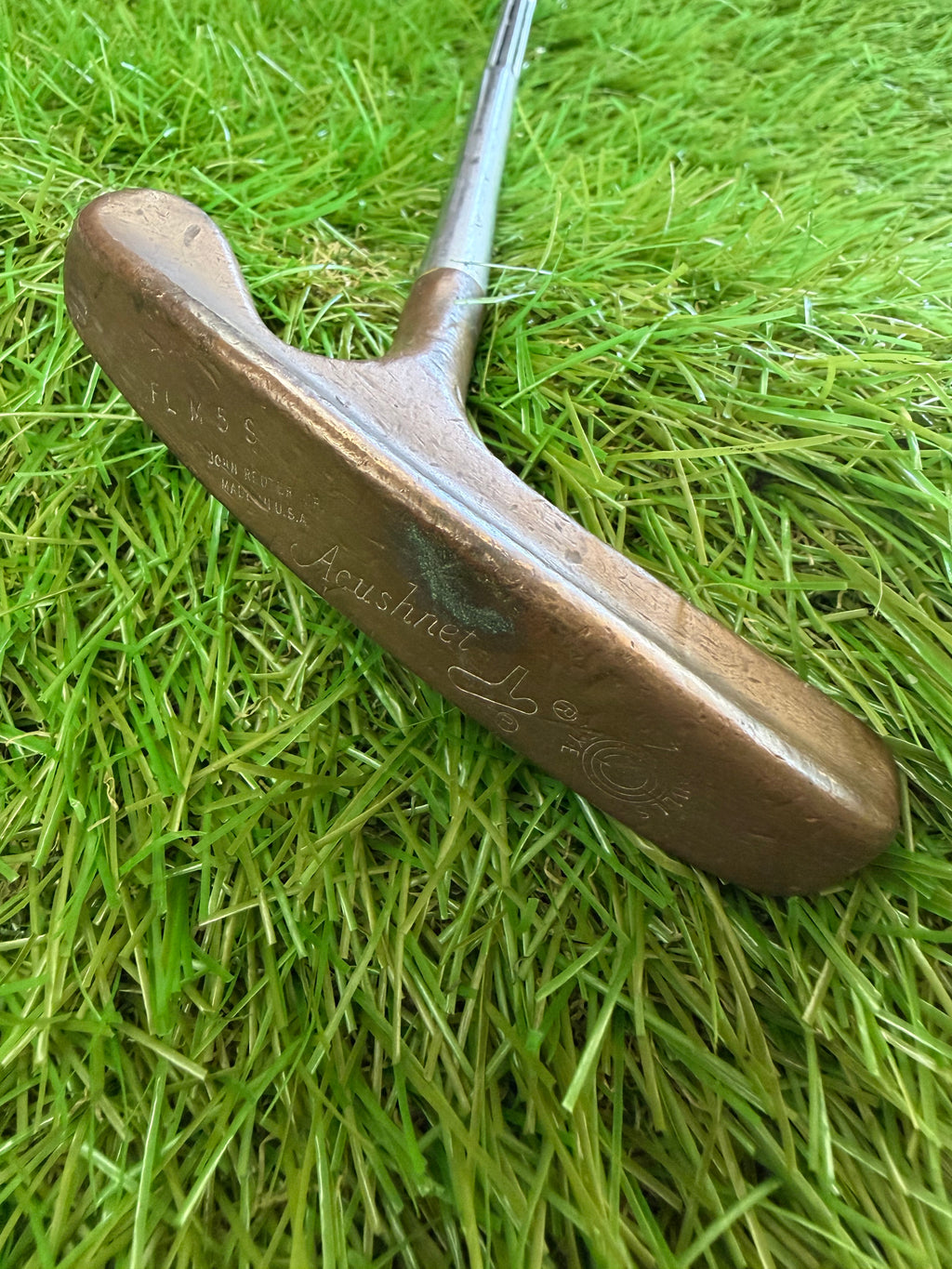 Vintage Acushnet Bulls Eye FLM5S Putter RH 35"