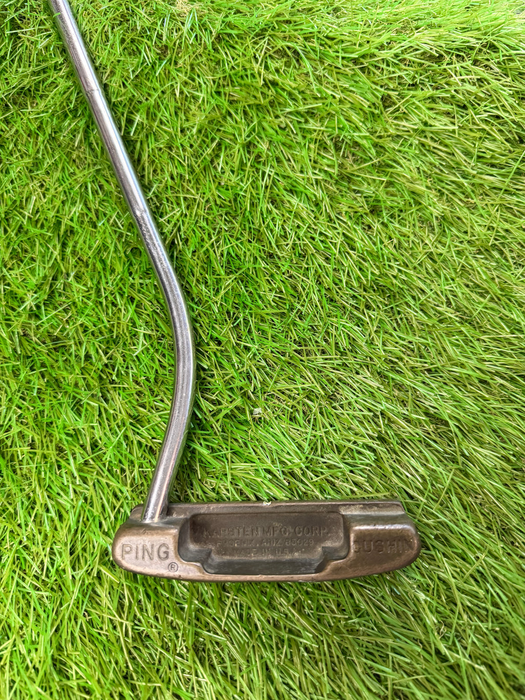 Vintage Ping Cushin Putter RH Steel Shaft 36"