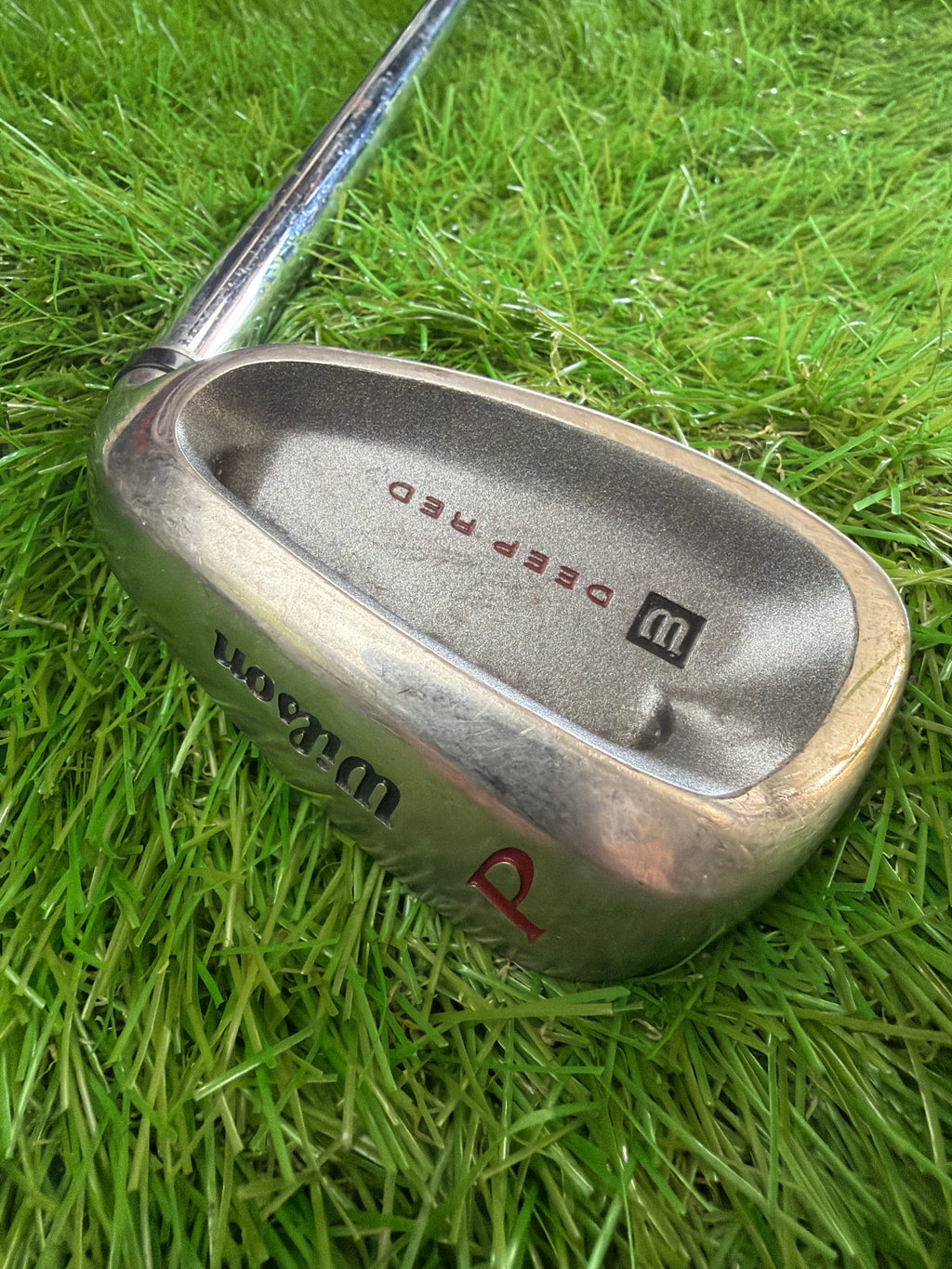 Wilson Deep Red Pitching Wedge RH Stiff Flex Steel Shaft 34"