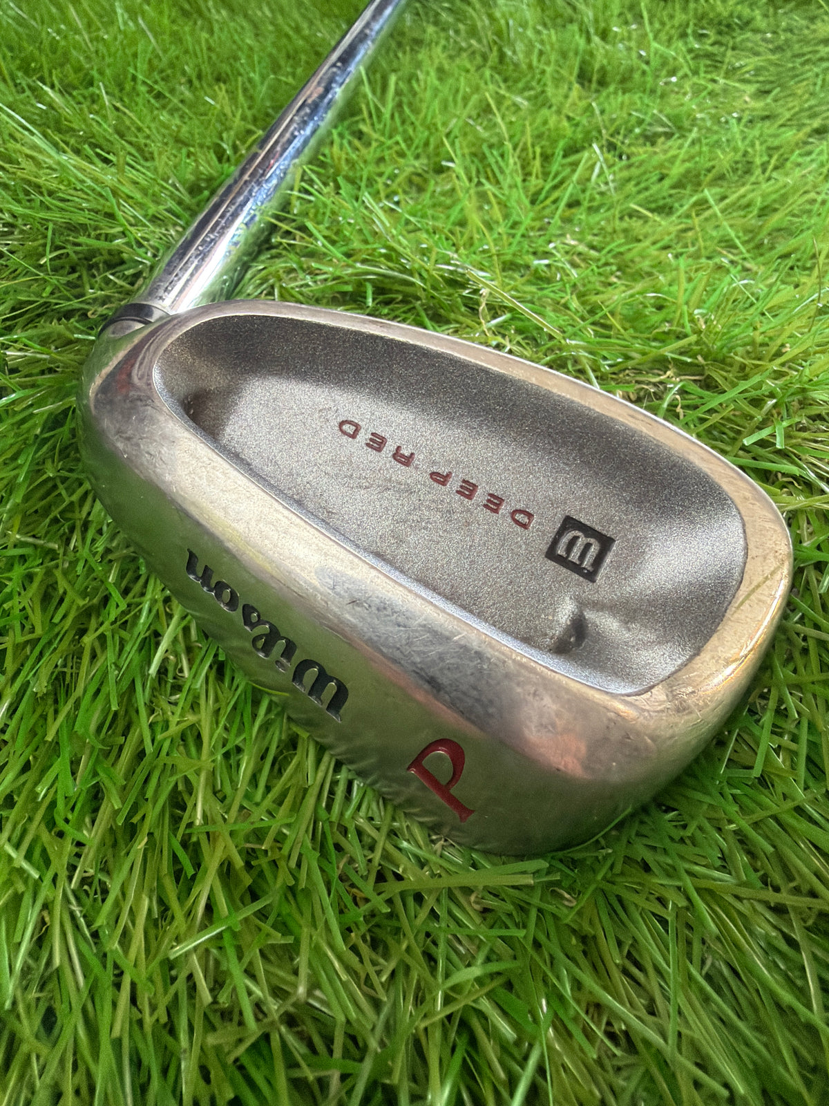 Wilson Deep Red Pitching Wedge RH Stiff Flex Steel Shaft 34"