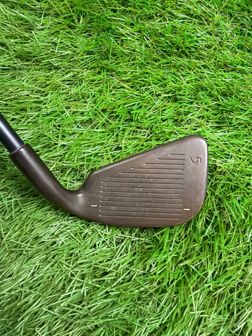 Ping ISI 5 Iron Beryllium Copper Orange Dot LH U44 Soft Regular (SR) Flex 38.75"