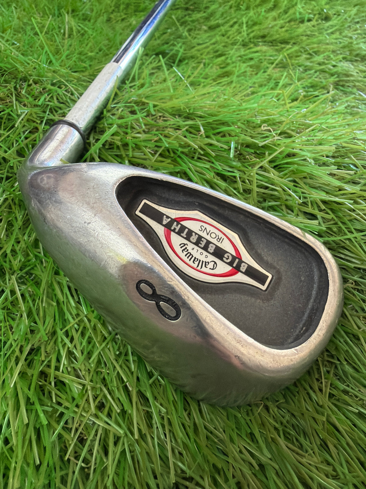 Callaway Big Bertha 8 Iron RH Uniflex Steel Shaft 37"