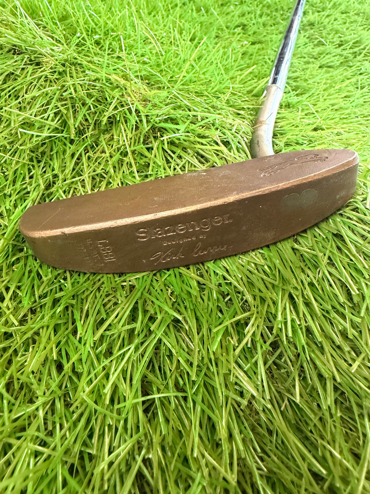Rare Vintage Slazenger Kirk Currie LBB1 Putter RH 35"