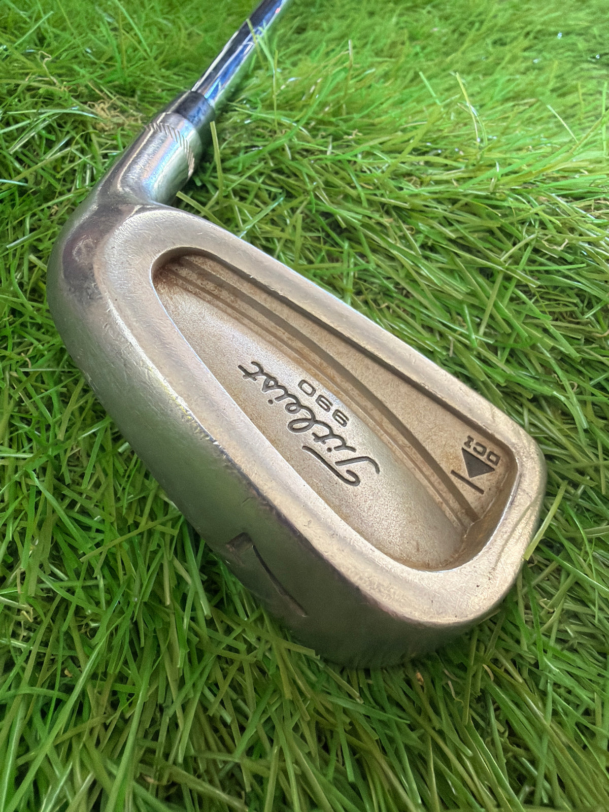Titleist 990 DCI 7 Iron RH S300 Stiff Flex Shaft 36.75"