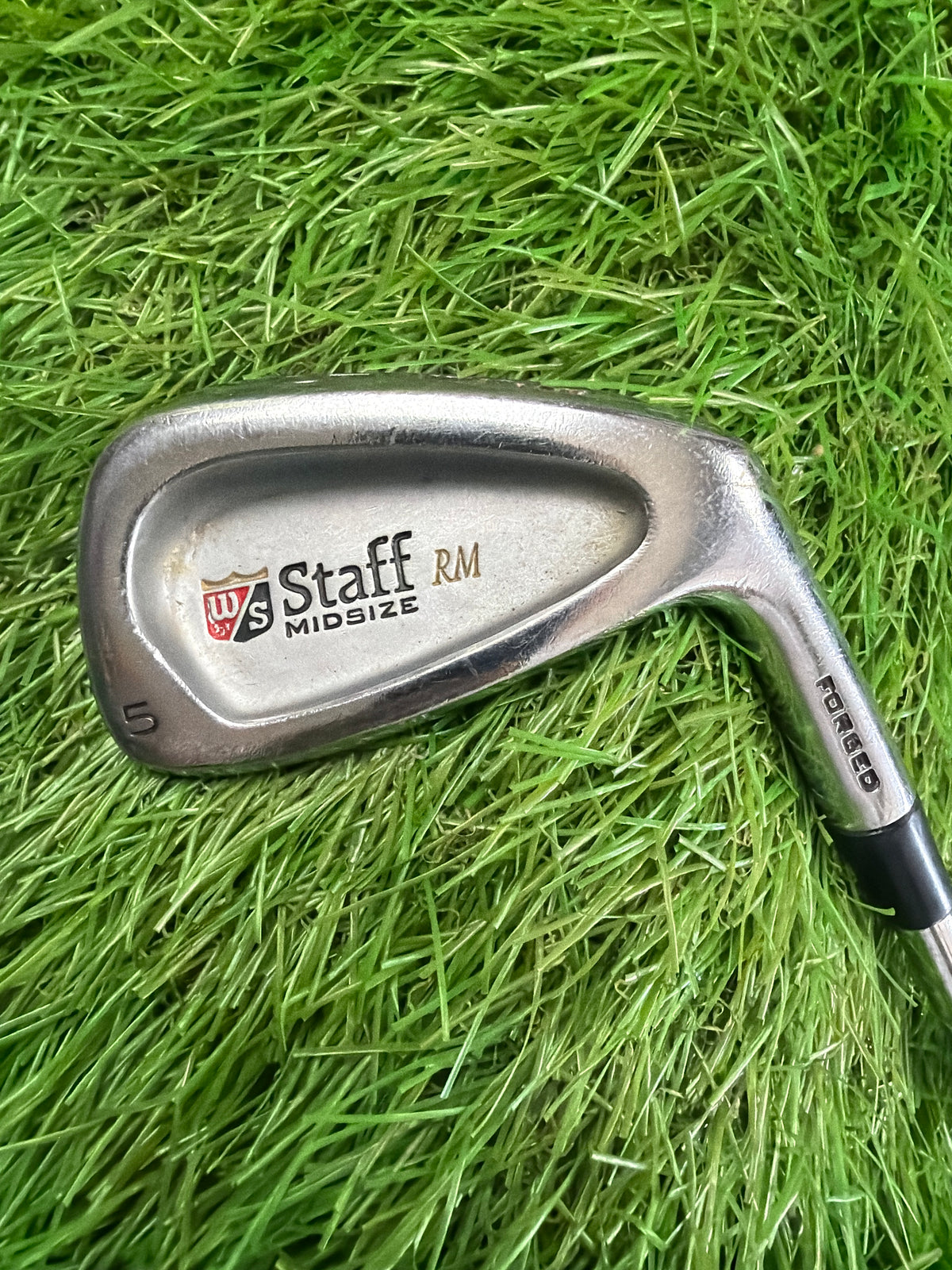 Wilson Staff 5 Iron Midsize RM Forged RH Rifle Regular Flex Shaft 38.25"