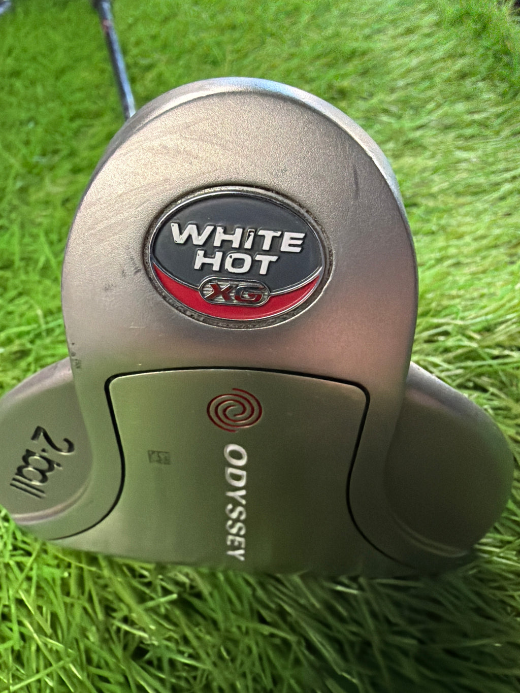 Odyssey White Hot XG 2 Ball Putter RH Steel Shaft 35"