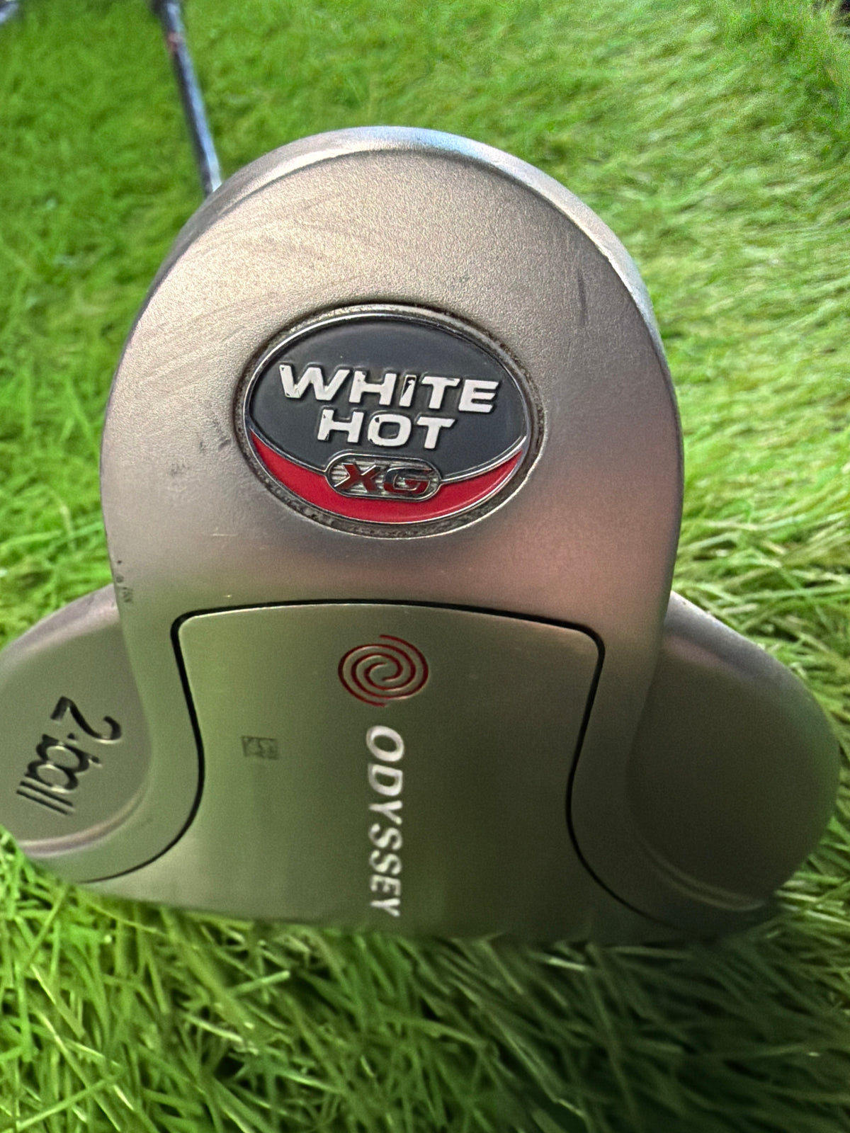 Odyssey White Hot XG 2 Ball Putter RH Steel Shaft 35"