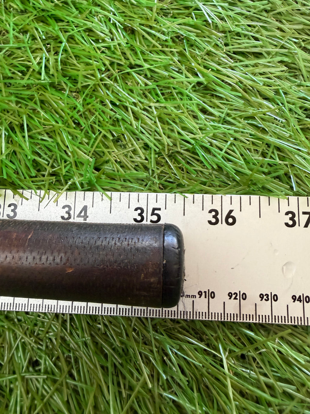 Vintage Spalding TPM VI Off-set Putter RH Leather Grip 35.5"