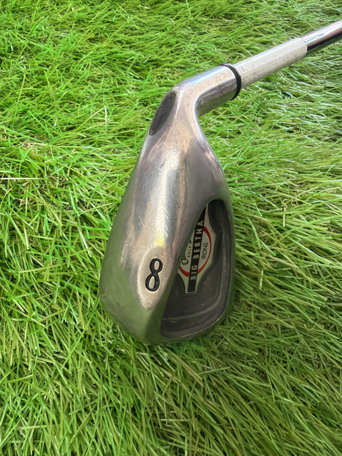 Callaway Big Bertha 8 Iron RH Uniflex Steel Shaft 37"