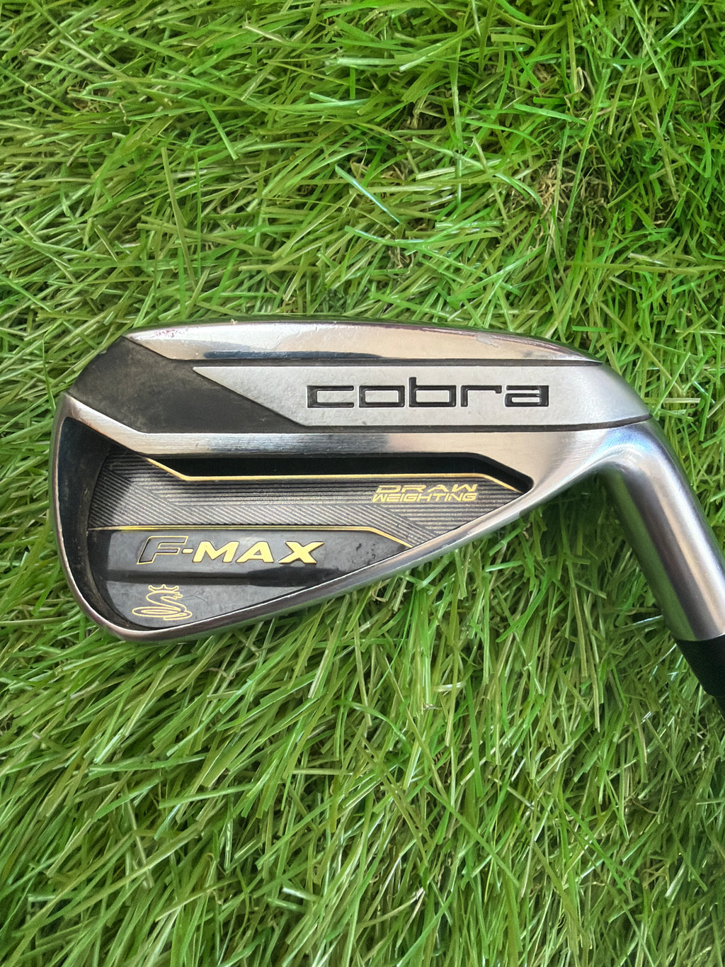 Cobra F-Max 6 Iron Draw Weighting RH SuperLite 55 Lite Flex Graphite Shaft 37.5"