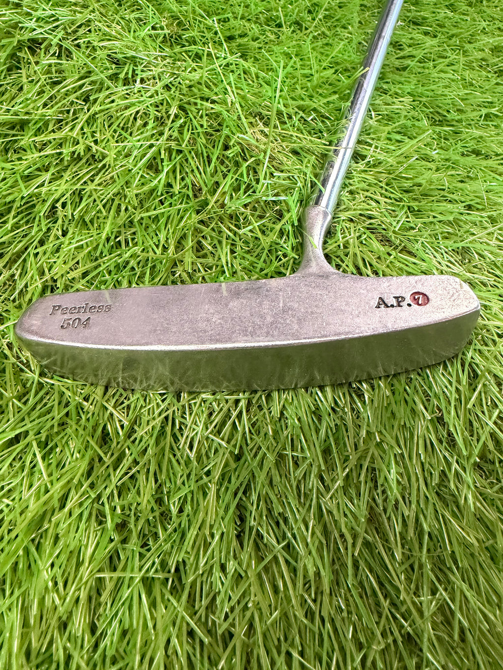 Arnold Palmer Peerless 504 AP7 Blade Putter RH SuperStroke Grip 35.5"