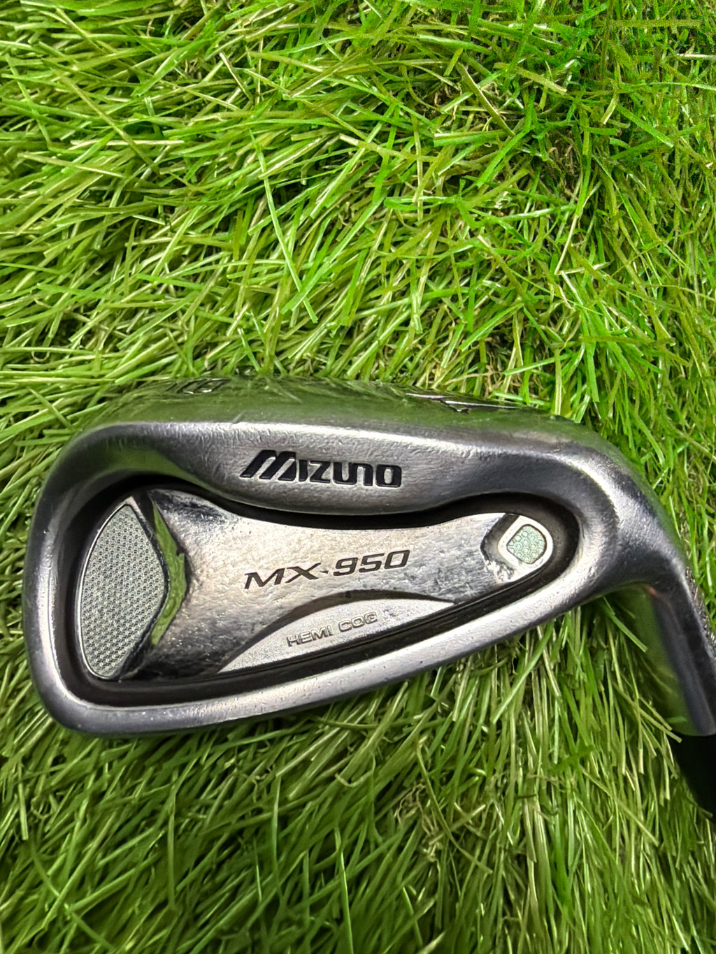 Mizuno MX 950 9 Iron RH SteelFiber i70 cw A Flex Shaft 36.5"