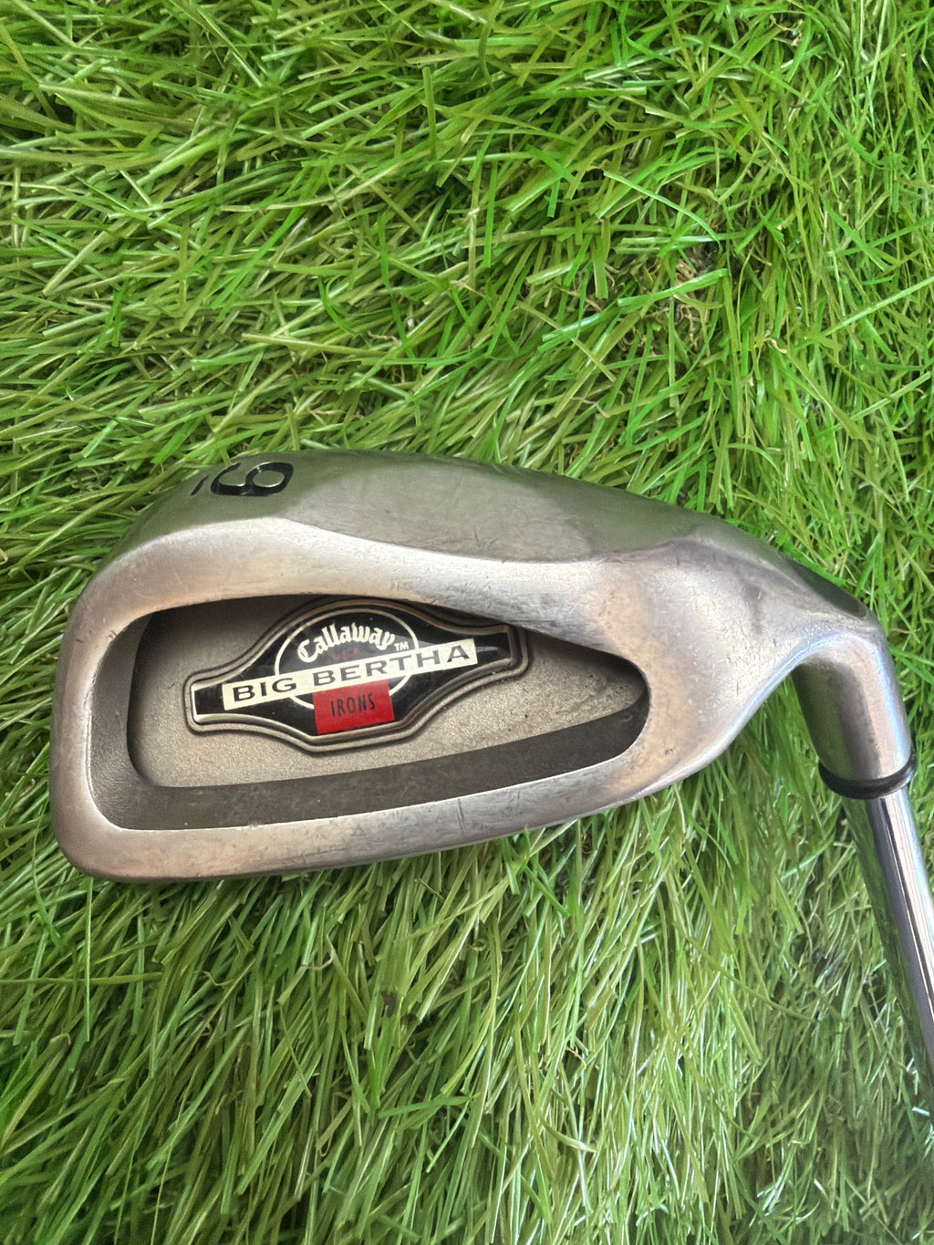 Callaway Big Bertha 9 Iron RH TrueTemper Memphis 10 Uniflex Shaft 36"