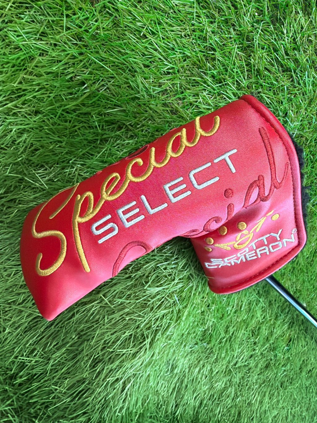 Rare Custom Scotty Cameron Special Select Newport 2 RH Dice Golf Custom Grip 35"